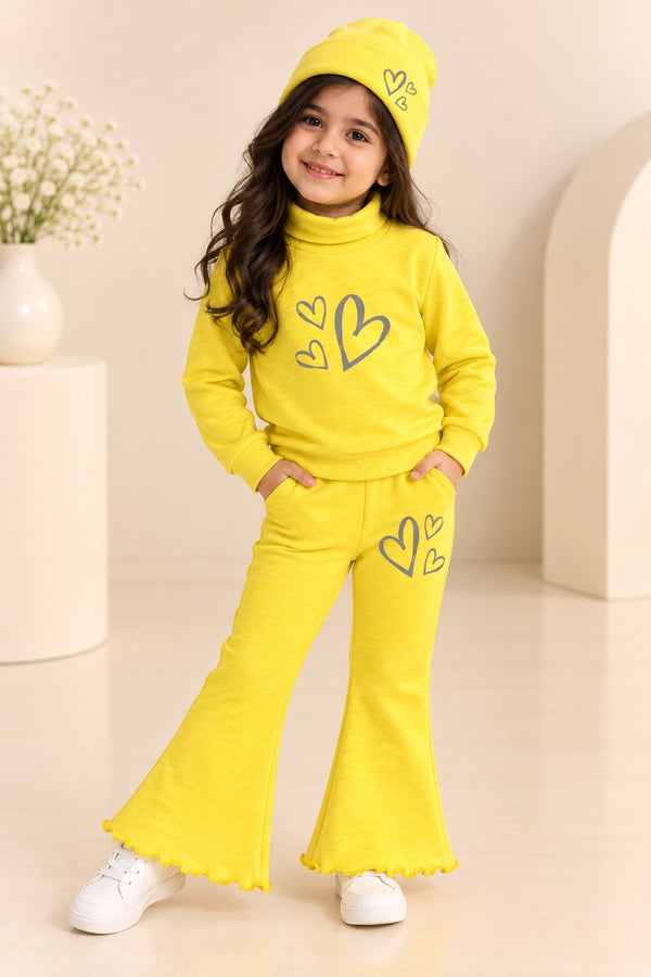 Yellow Hearts Velora Rib Fabric Suit