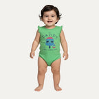 9 Colors Daddy Cool Pop Print Half Body Romper For Summers