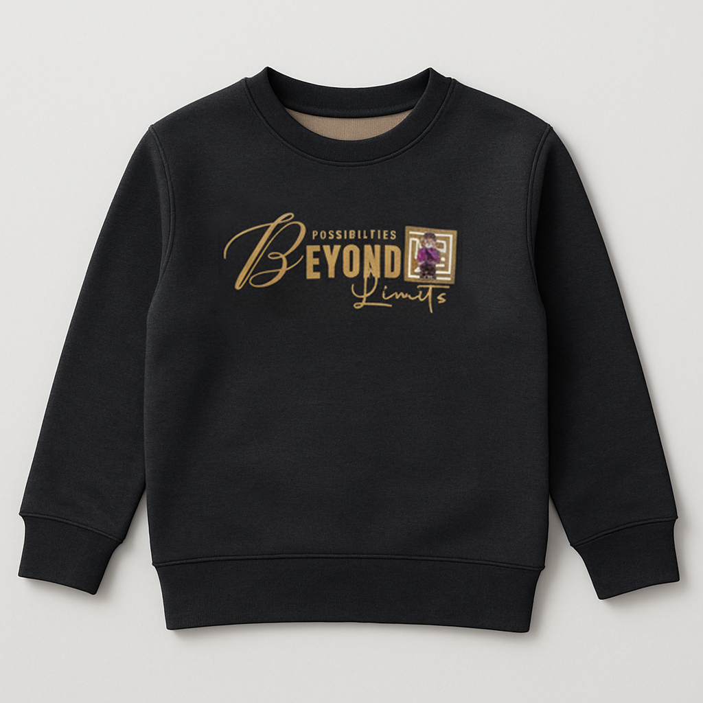 Charcoal Beyond Fur & Fleece Fabric Sweatshirt