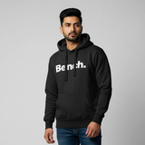 Bench Black Hoodie For Mens