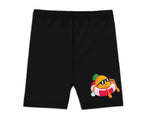 KIDS PLAY SHORT NEW BLACK PINEAPPLE  - WONDER NATION