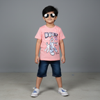 PEACH BUGS BUNNY PRINTED T-SHIRT FOR BOYS