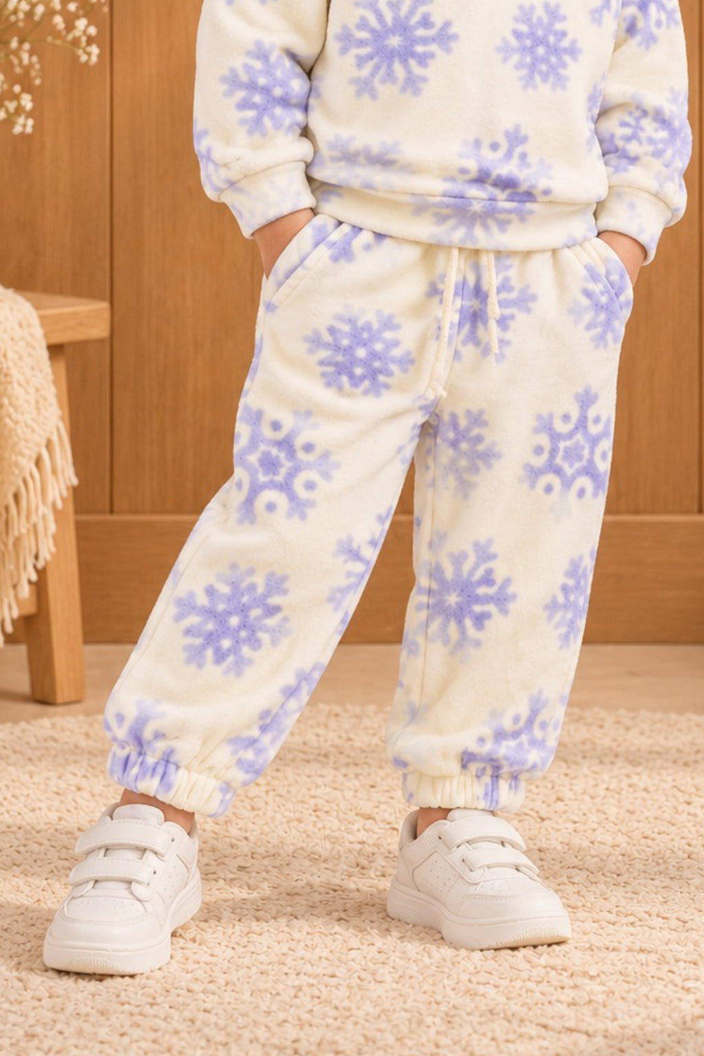 White Snow Cozy Luxe Pajama Main image