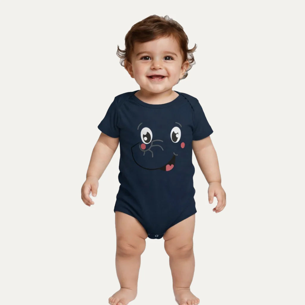 8 Colors Elephant Print Half Body Romper For Summers Main image