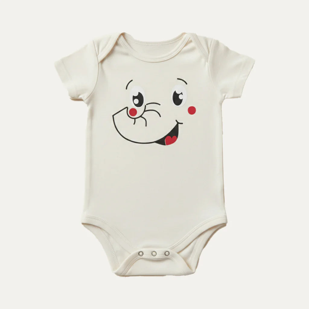 8 Colors Elephant Print Half Body Romper For Summers