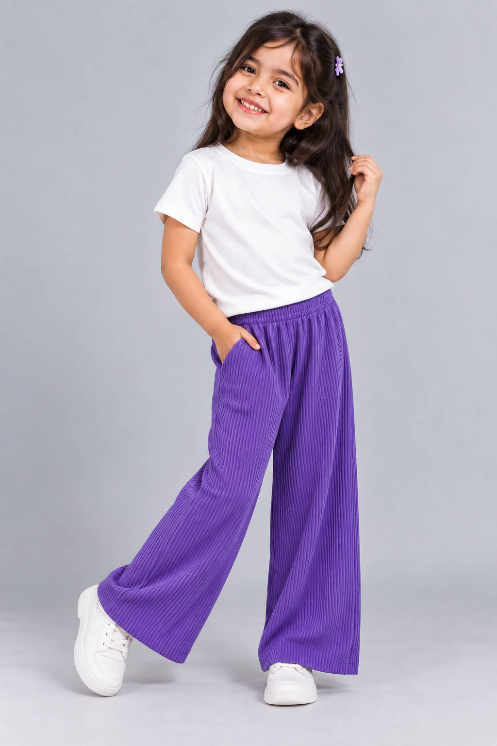 Purple TextureFlex Fabric Flapper