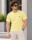 Yellow MicroVent Dri-Fit Fabric T-Shirt