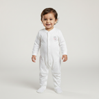 WHITE OWL PRINTED FULL BODY FULL SLEEVES ROMPERS