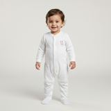 WHITE OWL PRINTED FULL BODY FULL SLEEVES ROMPERS