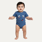 8 Colors Elephant Print Half Body Romper For Summers
