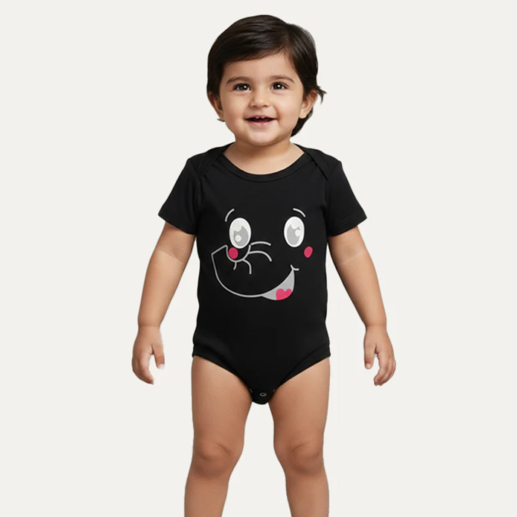 8 Colors Elephant Print Half Body Romper For Summers