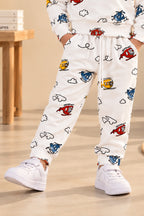 White Helicopter Cozy Luxe Pajama