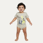 5 Colors Giraffe Print Half Body Romper For Summers