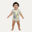 5 Colors Giraffe Print Half Body Romper For Summers