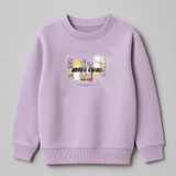 Purple Adobe Terry Fabric Sweatshirt