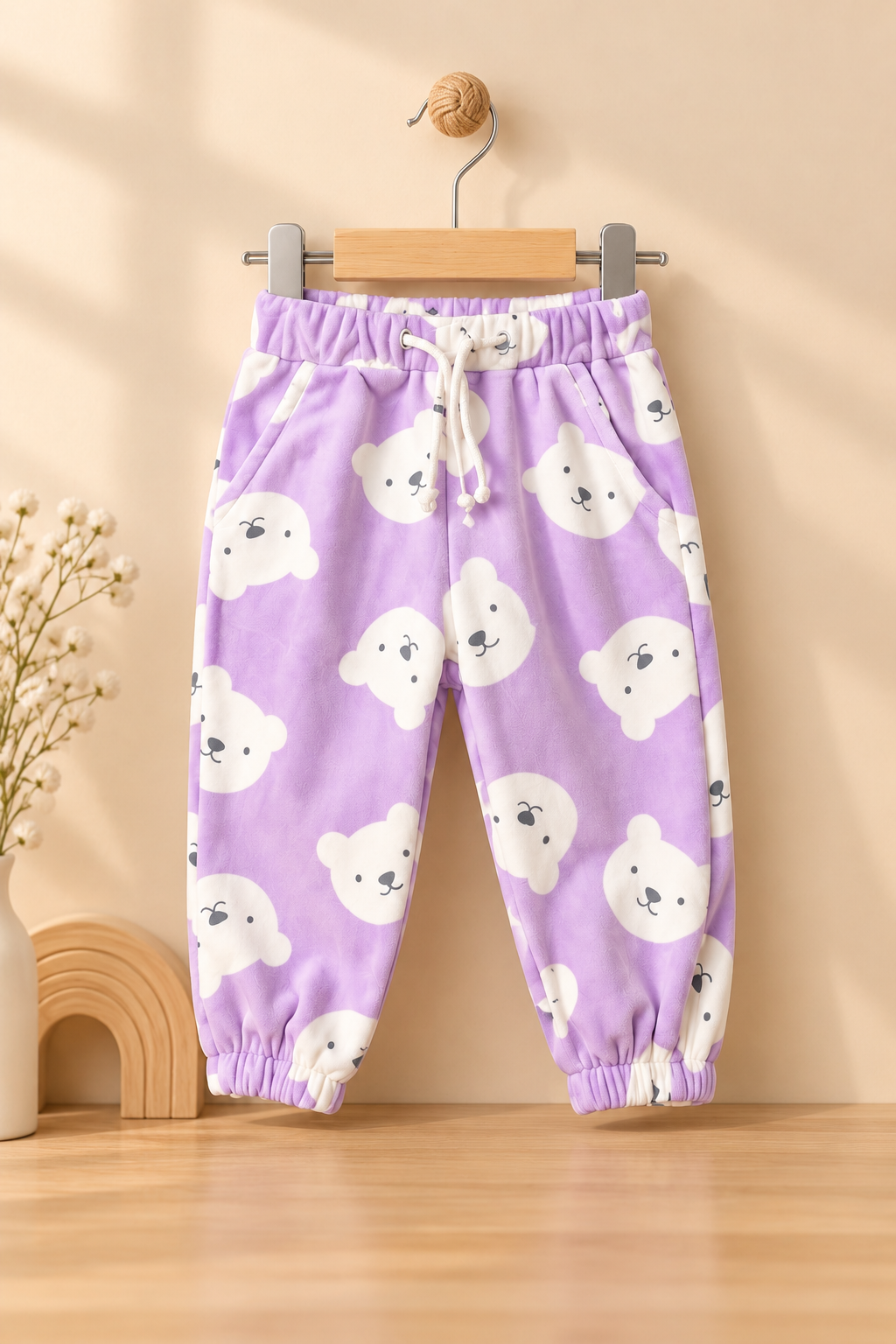 Purple Bear Cozy Luxe Pajama Secondary image
