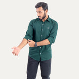GREEN - PREMIUM QUALITY CASUAL SHIRT FOR MEN