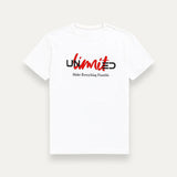 WHITE "UNLIMITED" PRINT T-SHIRT FOR MEN