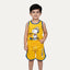 Yellow Snoopy Sando Suit For Boys