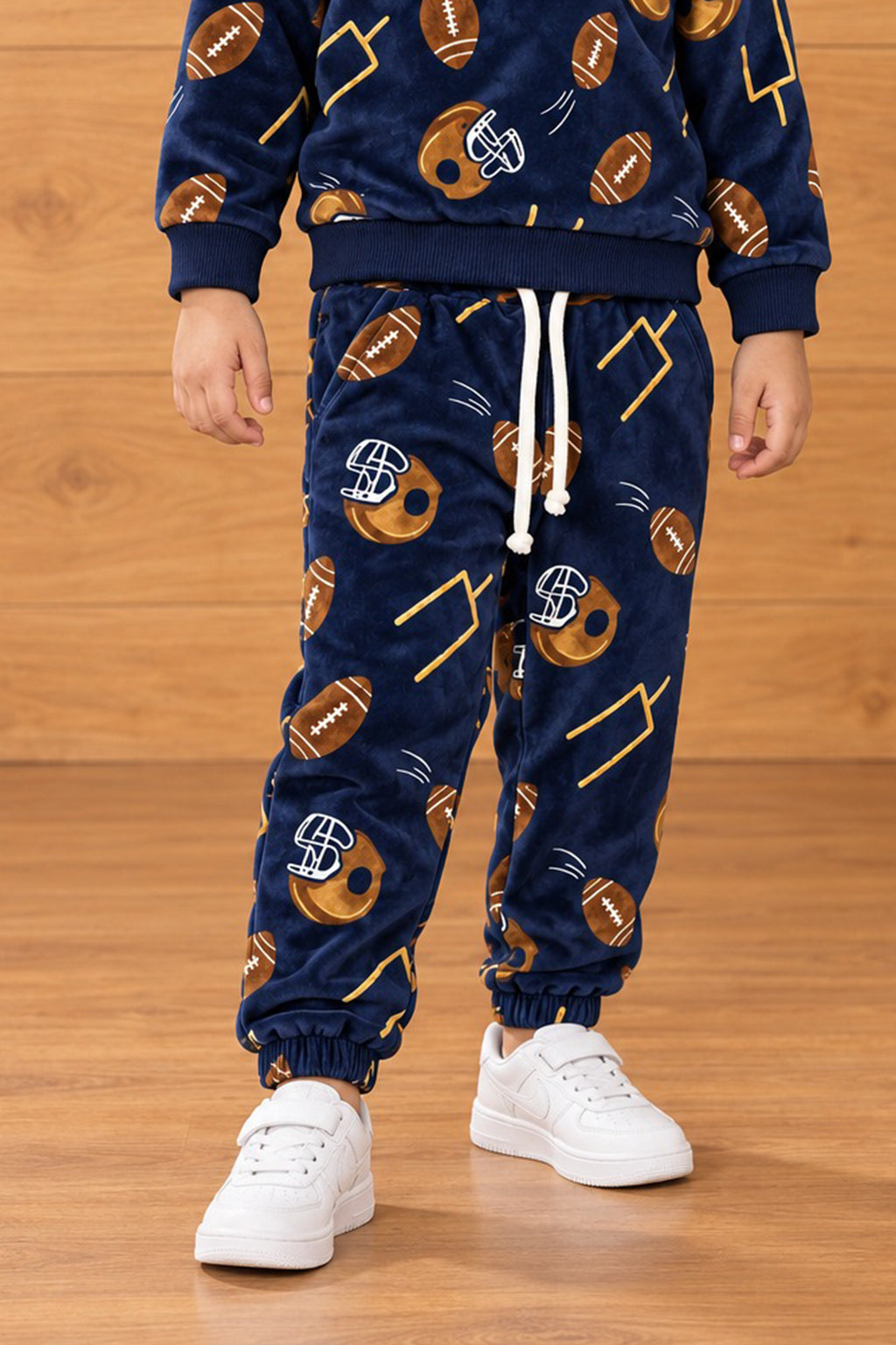 Navy Rugby Cozy Luxe Pajama