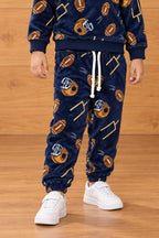 Navy Rugby Cozy Luxe Pajama