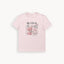 PINK NEUTRAL PRINT T-SHIRT FOR WOMEN