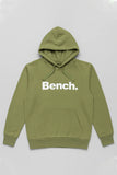 Bench Light Green Hoodie For Mens