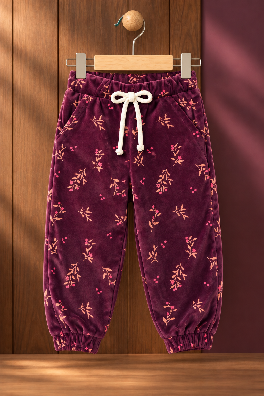 Purple Flowers Cozy Luxe Pajama Secondary image