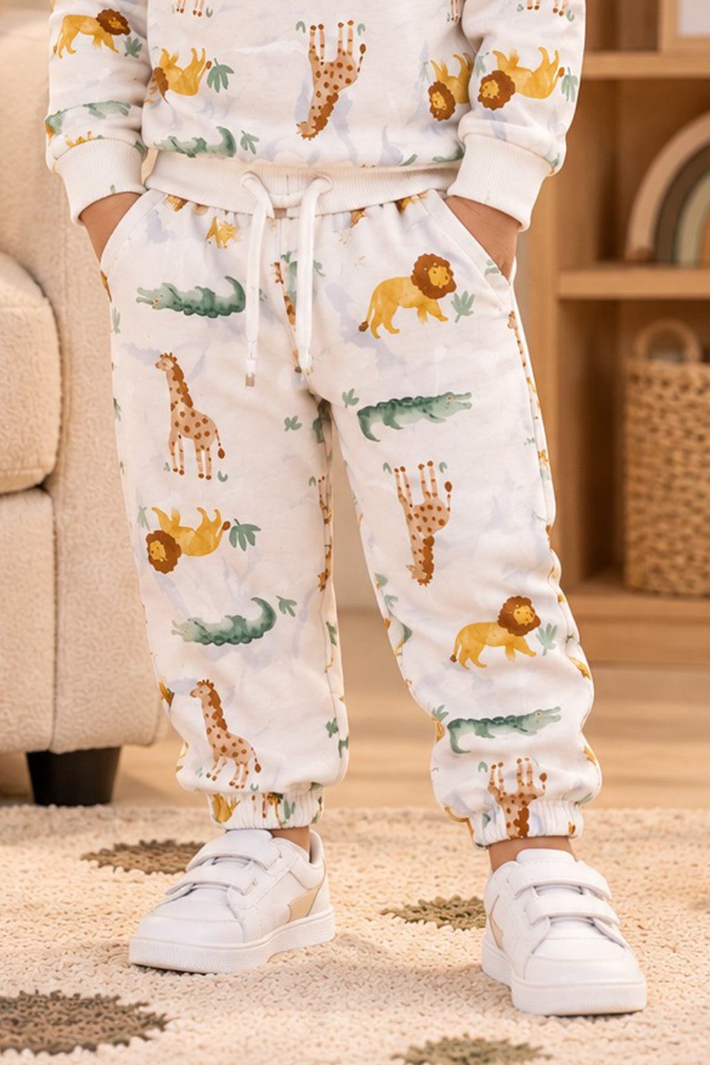 Grey Animals Cozy Luxe Pajama Main image