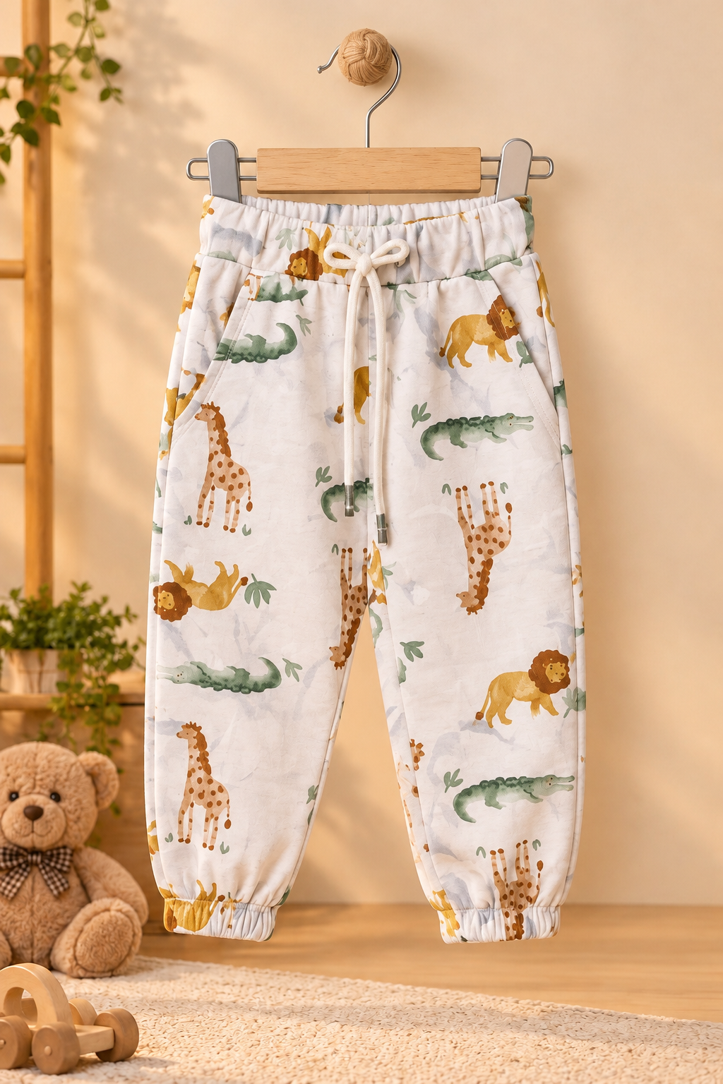 Grey Animals Cozy Luxe Pajama