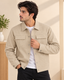 Dull Beige Double Pocket Jacket