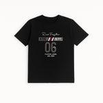 Load image into Gallery viewer, BLACK &quot;06&quot; PRINT T-SHIRT FOR MEN

