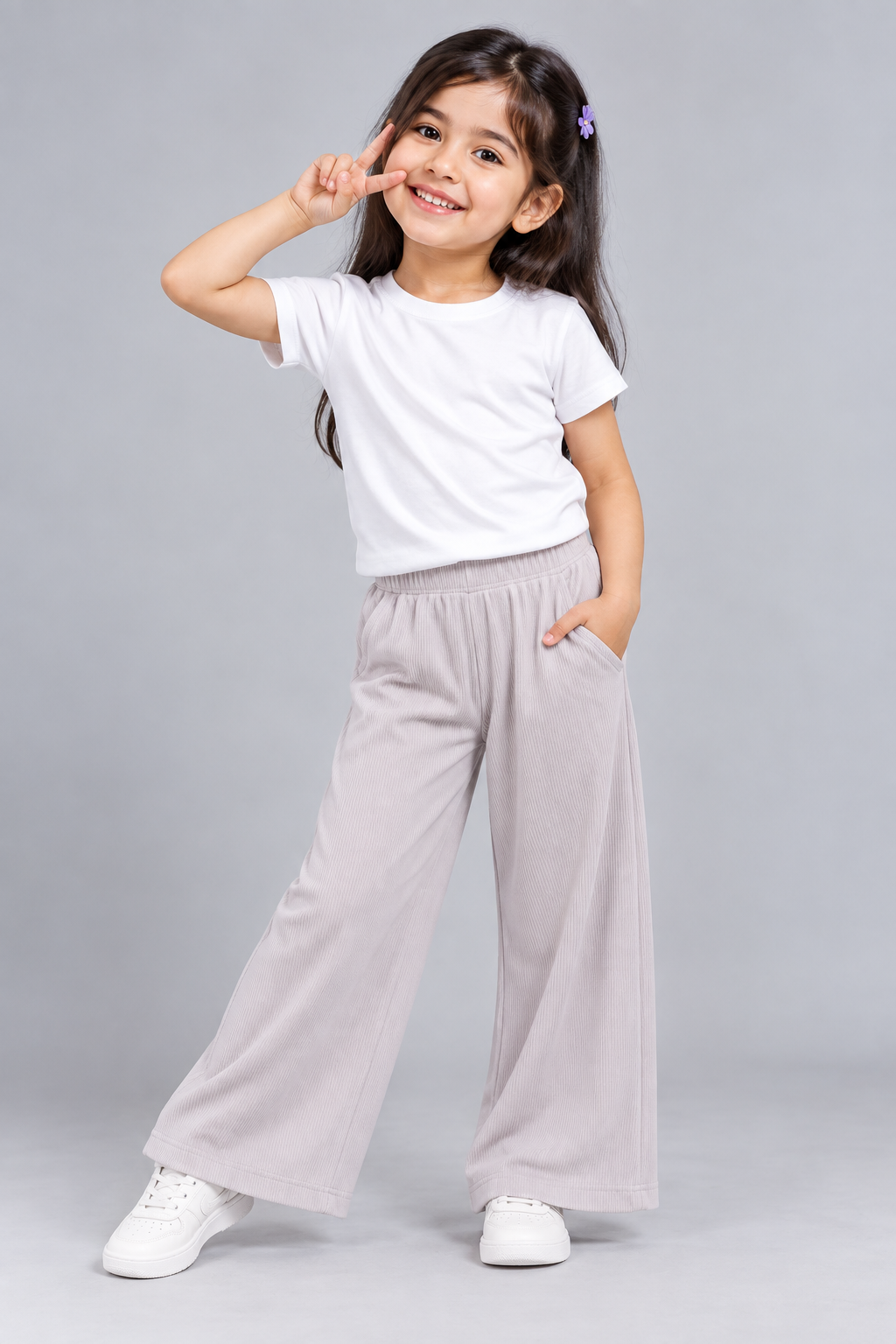 Grey TextureFlex Fabric Flapper