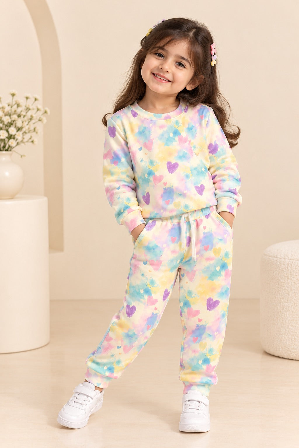 Hearts Warm Flex Fabric Suit Main image