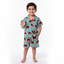 SESAME PRINT WITH SHORTS COTTON JERSY FABRIC BABA SUIT