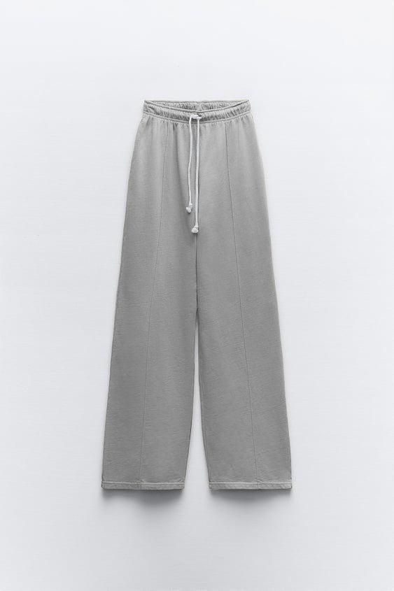 HAZEL GREY STRAIGHT FIT JOGGING TROUSER FOR WOMEN