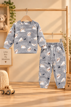 Grey Animals Cozy Luxe Suit