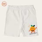 KIDS PLAY SHORT WHITE ORANGE - WONDER NATION