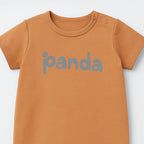 RUSTY PANDA PRINT HALF BODY ROMPER