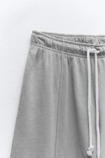 Load image into Gallery viewer, HAZEL GREY STRAIGHT FIT JOGGING TROUSER FOR WOMEN

