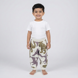 GREEN DINO'S PRINT JOGGER PANTS TROUSER FOR WINTERS
