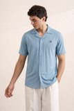 Blue-Premium Quality Half Sleeves Casual Shirt For Men