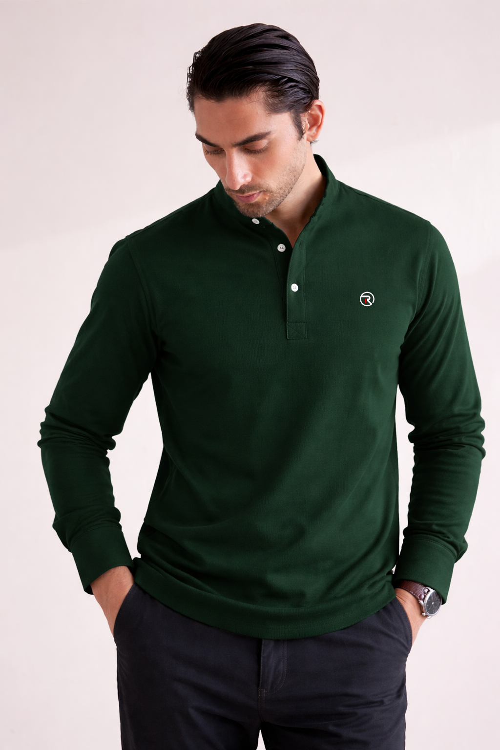 GREEN KURTI STYLE - PREMIUM QUALITY CASUAL SHIRT FOR MEN
