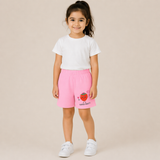 KIDS PLAY SHORT PINK STRAWBERRY - WONDER NATION