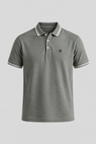Grey PK Fabric Polo For Mens
