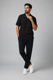 Black Trouser & Shirt Suit For Men