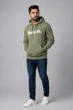 Bench Olive Green Hoodie For Mens