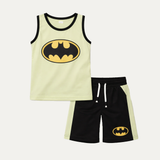 Yellow Bat-Man Sando Suit For Boys