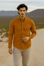 Load image into Gallery viewer, MUSTARD - PREMIUM QUALITY CASUAL SHIRT FOR MEN
