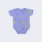 LIGHT PURPLE LEMON PRINTED ROMPER FOR GIRLS